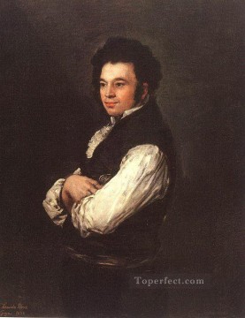 Francisco goya Painting - El Arquitecto Don Tiburcio Perezy Cuervo retrato Francisco Goya